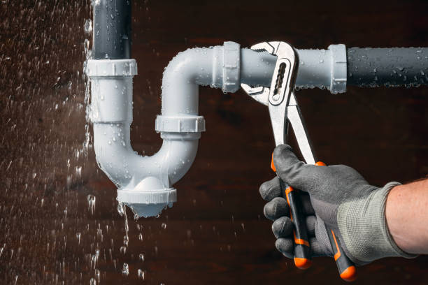Professional Plumbing technician working in Lusby, MD